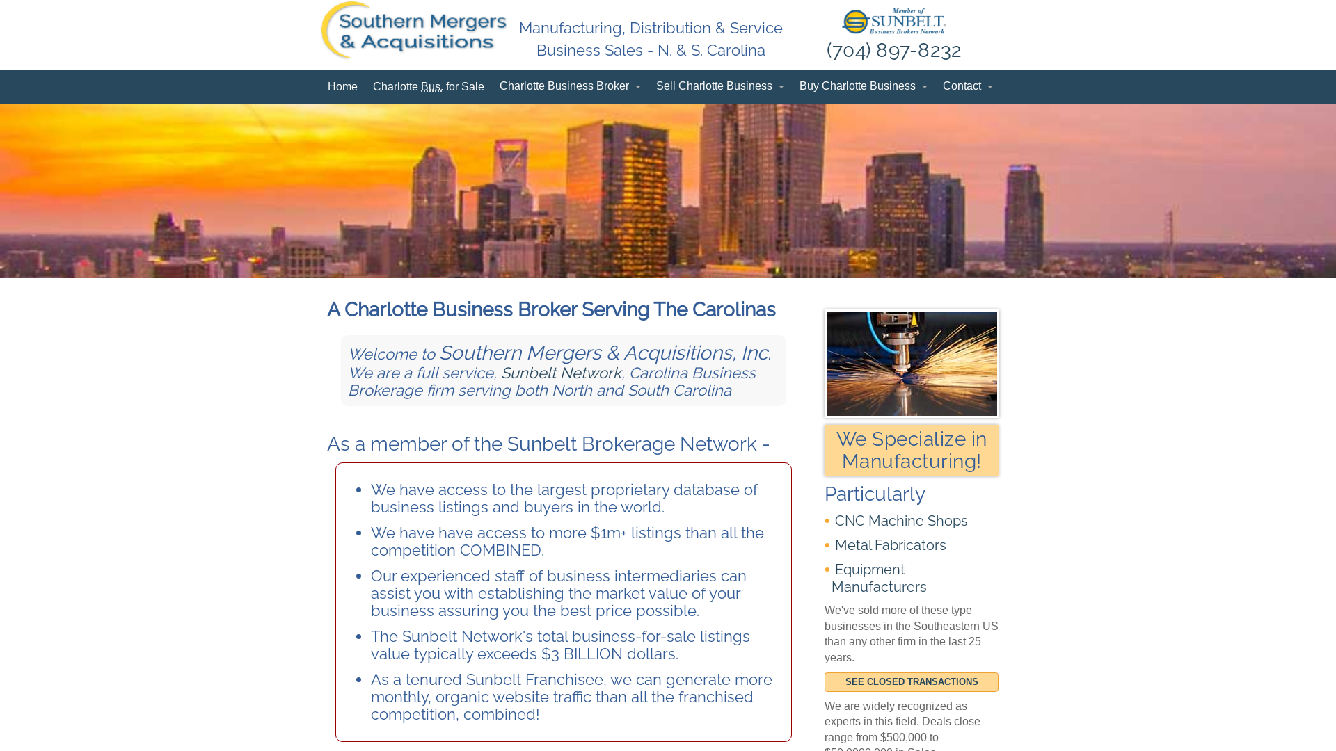 Southern Mergers & Acquisitions